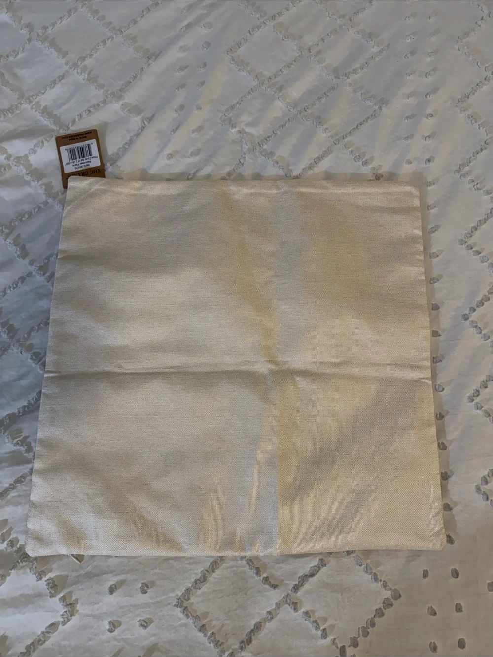 Reindeer Farm Holiday Pillow Cover - Red and Cream